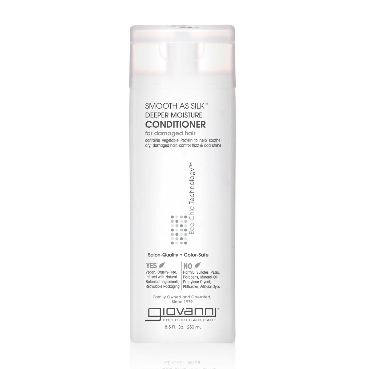 Giovanni Eco Chic Smooth As Silk Deeper Moisture Conditioner - Acondicionador hidratante - Curly Nest Spain