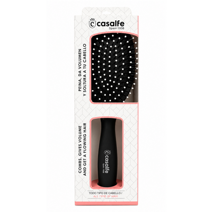 Casalfe Advance Cushion Oval Brush Ball Tip - Cepillo desenredante - Curly Nest Spain