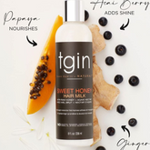 Tgin Sweet Honey Hair Milk 8oz - Leave-in - Curly Nest Spain