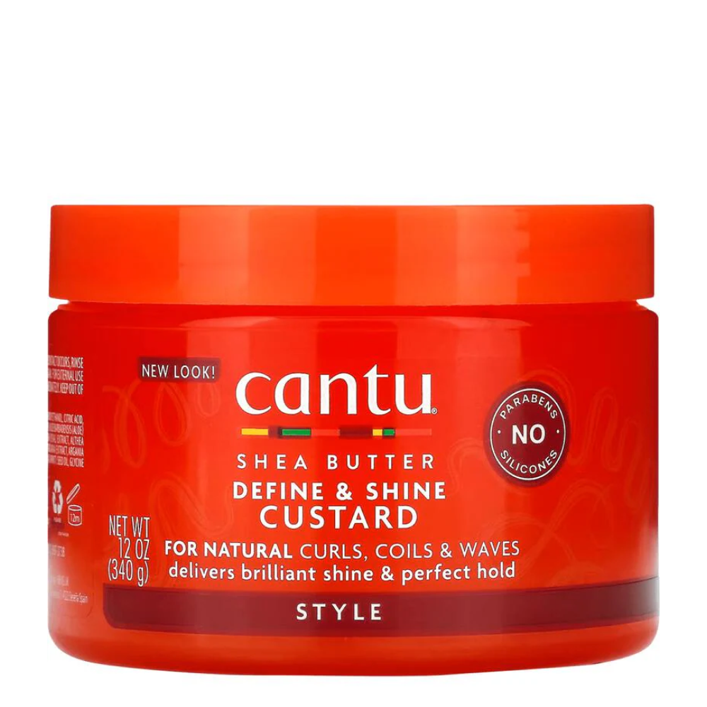 Cantu Define &amp; Shine Custard 340g - All - Curly Nest Spain