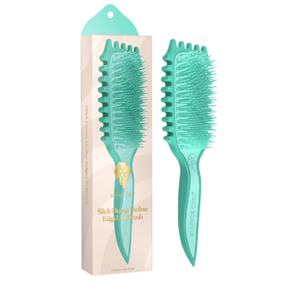 Bounce Curl Slick-Dense Define EdgeLift Brush Teal - Cepillo de peinado - Curly Nest Spain