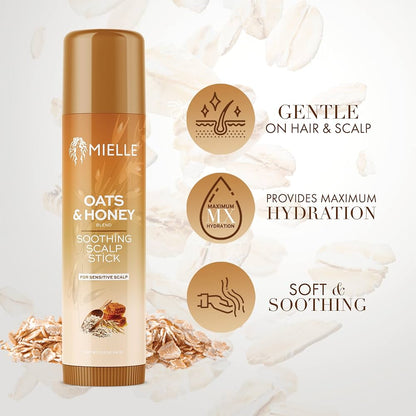 Mielle Oats Honey Soothing Scalp Stick 14g - Cuidado del cuero cabelludo - Curly Nest Spain
