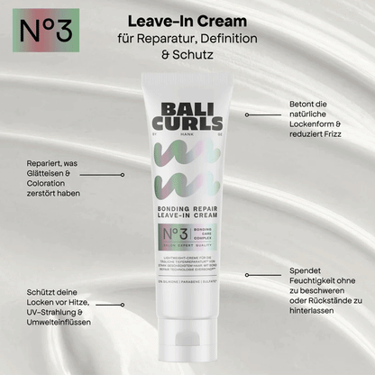 Bali Curls Bonding Repair Leave-In Cream N°3 150ml - Más tarde en - Curly Nest Spain