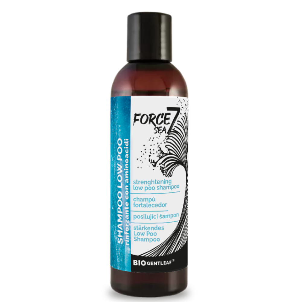 Bio Gentleaf Force 7 Sea Strengthening Low-Poo Shampoo 200ml - Champú fortalecedor - Curly Nest Spain
