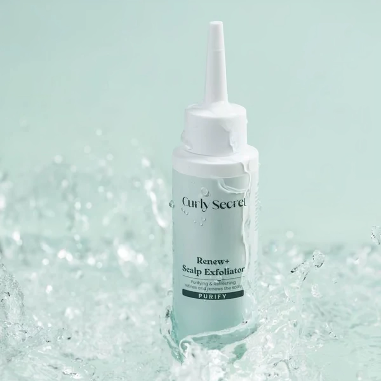 Curly Secret Renew+ Scalp Exfoliator - Cuidado del cuero cabelludo - Curly Nest Spain