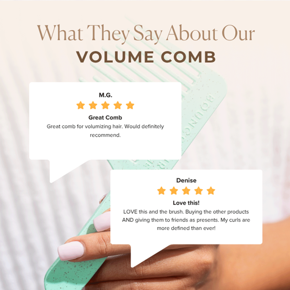 Bounce Curl Volume Enhancing Comb - Cámara voluminizadora - Curly Nest Spain