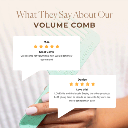 Bounce Curl Volume Enhancing Comb - Cámara voluminizadora - Curly Nest Spain