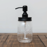 Ecoslay Mason Jar and Pump - Tarro y bomba reutilizables - Curly Nest Spain