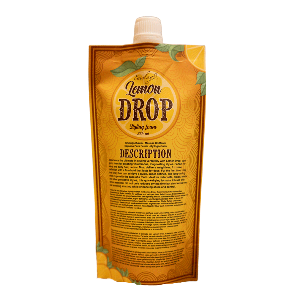 Ecoslay Lemon Drop Styling Foam - Todo - Curly Nest Spain