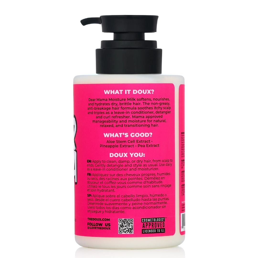 The Doux Dear Mama Moisture Milk 12oz - Leave-in - Curly Nest Spain