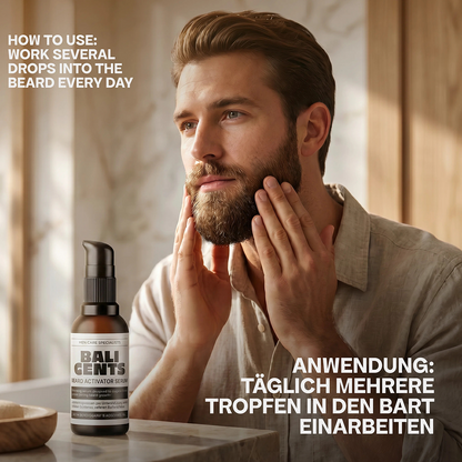 Bali Gents Activator Beard Serum 30ml - Baardserum - Curly Nest Spain