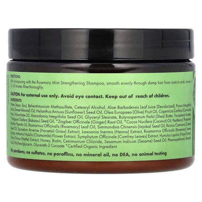 Mielle Rosemary Mint Strengthening Hair Mask 340g - Mascarilla capilar - Curly Nest Spain