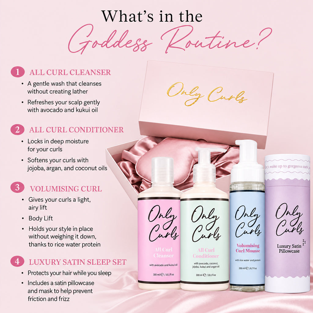 Only Curls Goddess`s Routine Pack - All - Curly Nest Spain