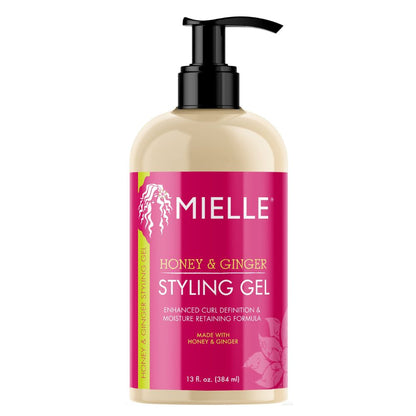 Mielle Honey &amp; Ginger Styling Gel 384ml - Styling Gel - Curly Nest Spain