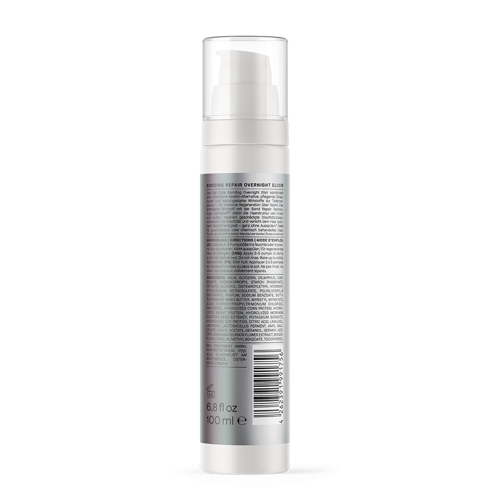 Bali Curls Bonding Repair Overnight Elixir N°4 100ml - Elixir reparador - Curly Nest Spain