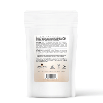 Bounce Curl Botanical Tea for Hair, Skin &amp; Well Being - Cuidado herbario - Curly Nest Spain