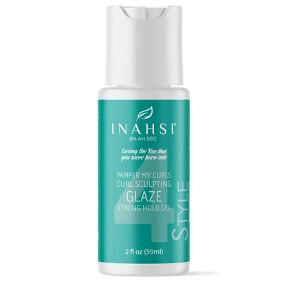 Inahsi Naturals Pamper My Curl Sculpting Glaze Strong Hold Gel