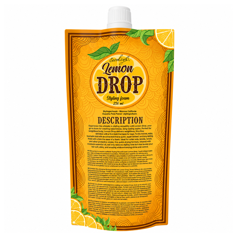 Ecoslay Lemon Drop Styling Foam - Todo - Curly Nest Spain