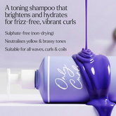 Only Curls Purple Curl Cleanser 300ml - Champú tonificante - Curly Nest Spain