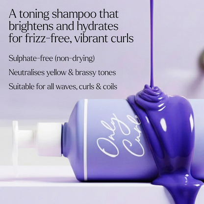 Only Curls Purple Curl Cleanser 300ml - Champú tonificante - Curly Nest Spain