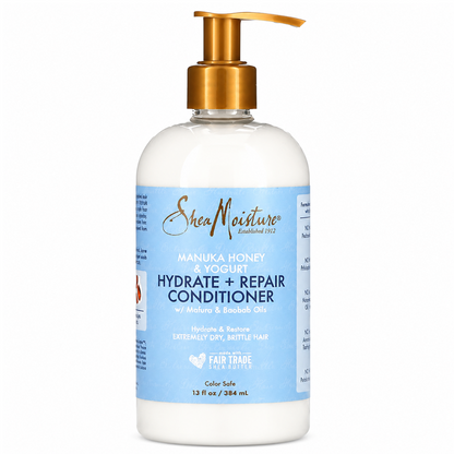 Shea Moisture Manuka Honey &amp; Yogurt Hydrate + Repair Pack - All - Curly Nest Spain