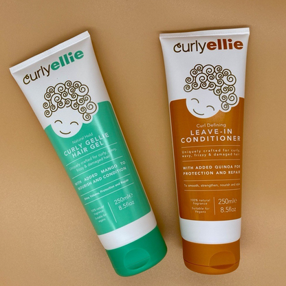 CurlyEllie Gellie Natural Hold Hair Gel - Styling Gel - Curly Nest Spain