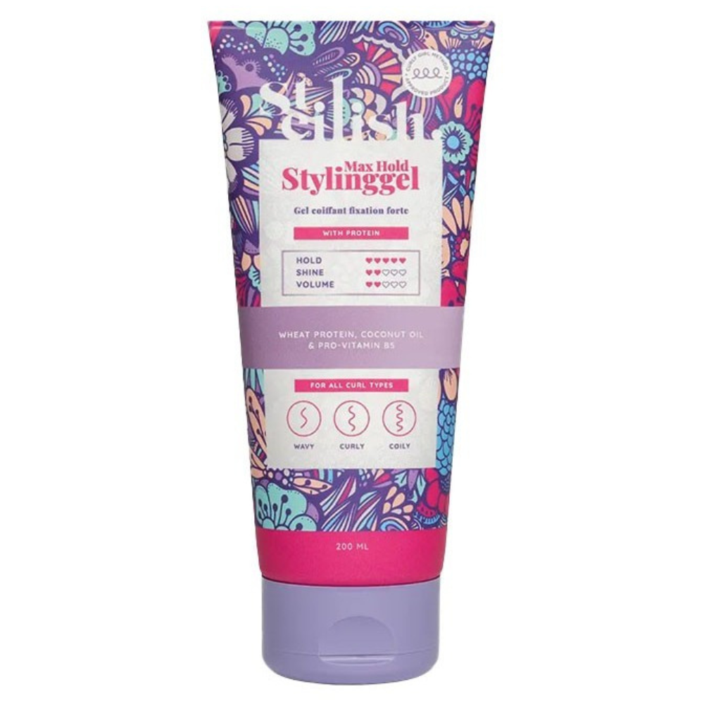 Steilish Max Hold Curl Styling Gel 200ml - Todo - Curly Nest Spain