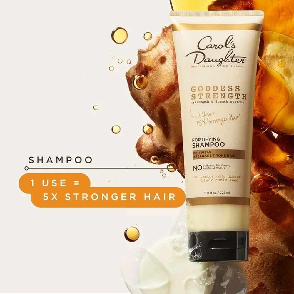 Carols Daughter Goddess Strength Fortifying Shampoo 325ml - Champú fortalecedor - Curly Nest Spain