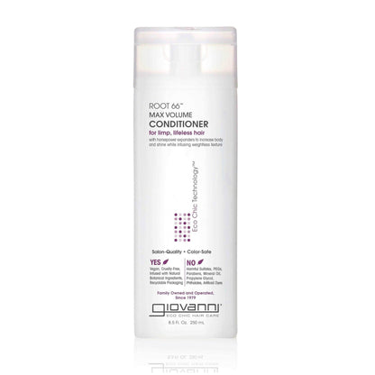 Giovanni Root 66 Max Volume Conditioner - Acondicionador Desenredante - Curly Nest Spain