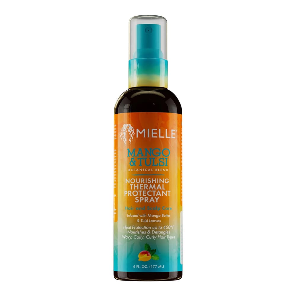 Mielle Mango &amp; Tulsi Nourishing Thermal Protectant Spray 177ml - Todo - Curly Nest Spain