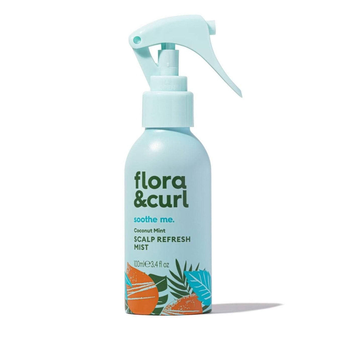 Flora &amp; Curl Soothe Me Coconut Mint Scalp Refresh Mist 100ml - Tratamiento del cuero cabelludo - Curly Nest Spain