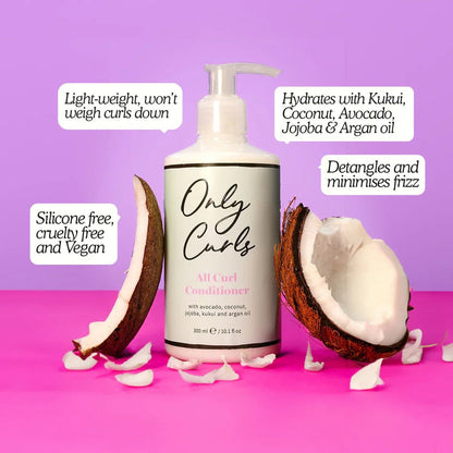 Only Curls Hydrating Shampoo &amp; Conditioner Duo - Kit para el cuidado del cabello - Curly Nest Spain