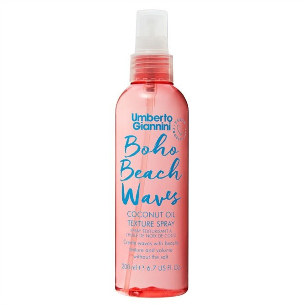 Umberto Giannini Boho Beach Waves Coconut Oil Texture Spray 200ml - All - Curly Nest Spain