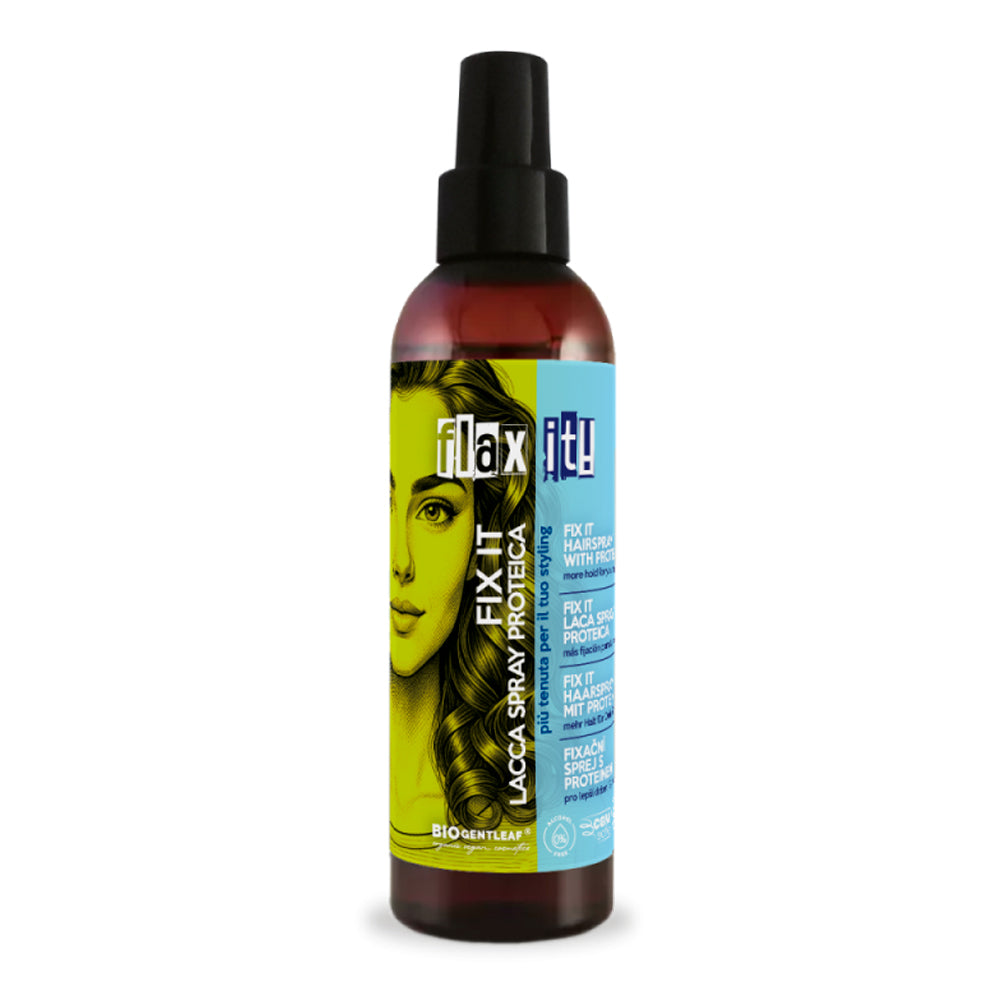 Bio Gentleaf Flax It! Fix It Hairspray 200ml - Laca para el cabello - Curly Nest Spain