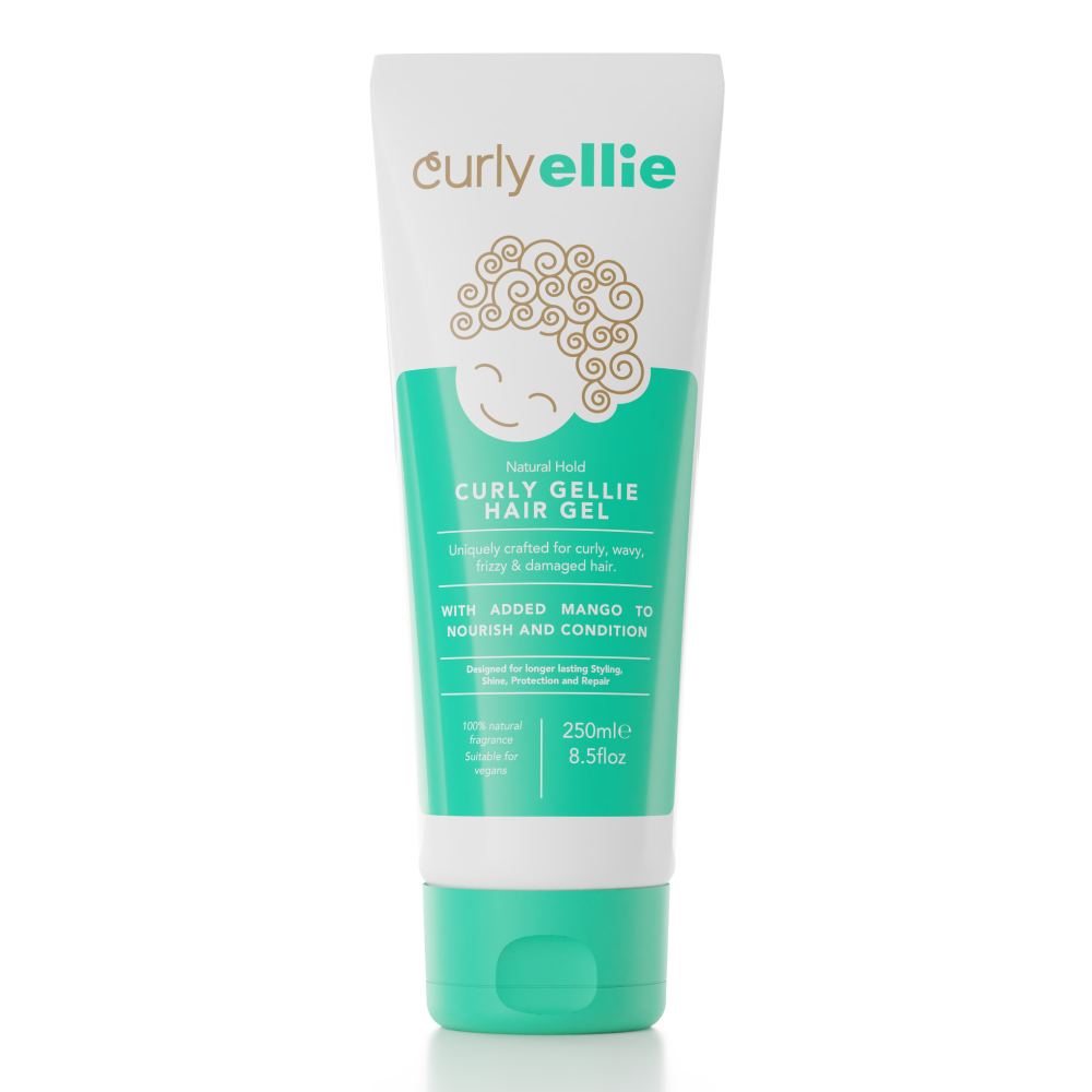 CurlyEllie Gellie Natural Hold Hair Gel - Styling Gel - Curly Nest Spain