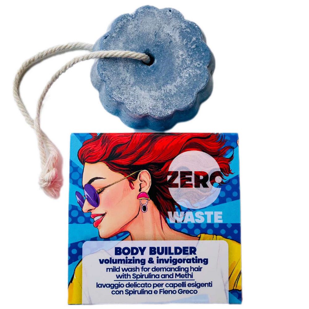 Bio Gentleaf Body Builder Volumizing &amp; Invigorating Shampoo Bar 60g - Champú en barra - Curly Nest Spain