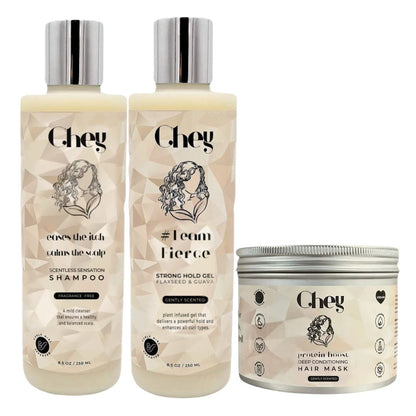 Chey Haircare Balanced Routine Trio. - Set de cuidado capilar - Curly Nest Spain
