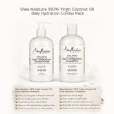Shea Moisture 100% Virgin Coconut Oil Daily Hydration Combo Pack - All - Curly Nest Spain