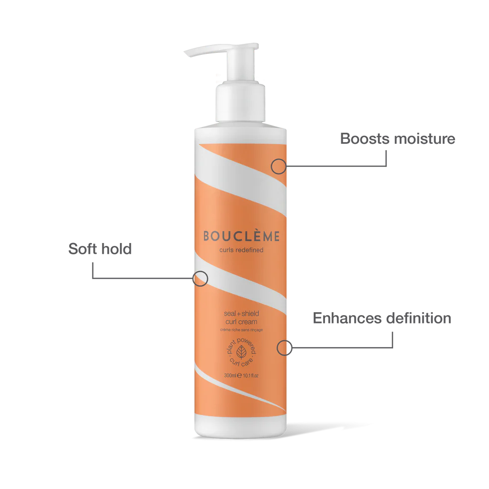Bouclème Curls Redfined Seal + Shield Curl Cream 300ml - Crema para peinar - Curly Nest Spain