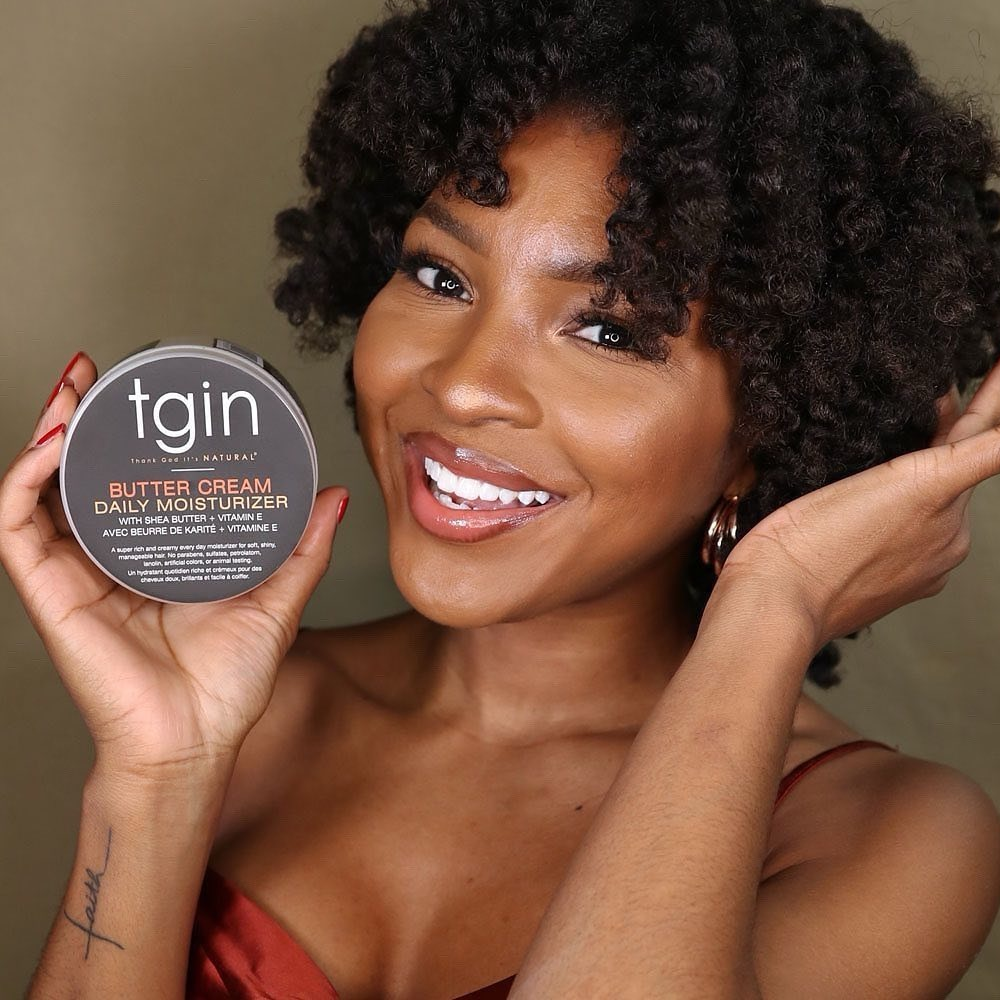 Tgin Butter Cream Daily Moisturizer 12oz - Crema hidratante capilar - Curly Nest Spain