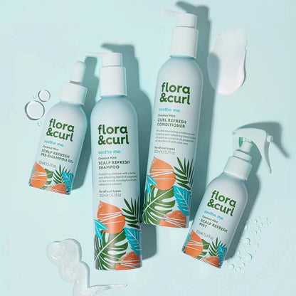 Flora &amp; Curl The Complete Soothing Set - Set de cuidado capilar - Curly Nest Spain