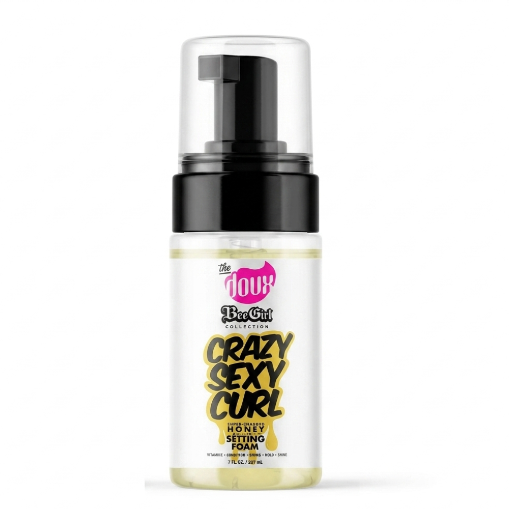 The Doux Bee Girl Crazy Sexy Curl Honey Setting Foam - Espuma fijadora - Curly Nest Spain