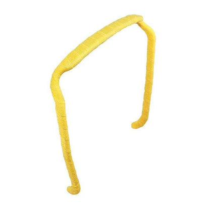 Zazzy Bandz Yellow Wrapped - Diademas - Curly Nest Spain
