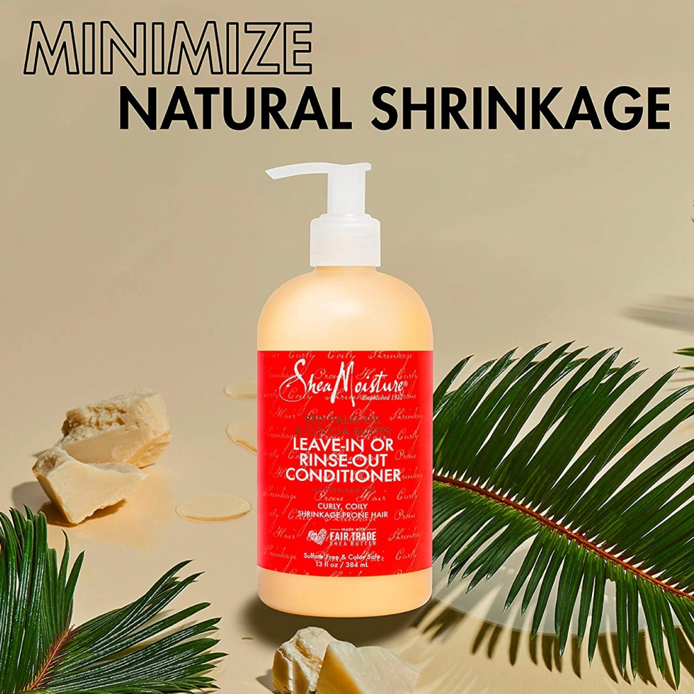 Shea Moisture Red Palm Oil &amp; Cocoa Butter Hi-Slip Detangling Shampoo 384ml - Todo - Curly Nest Spain