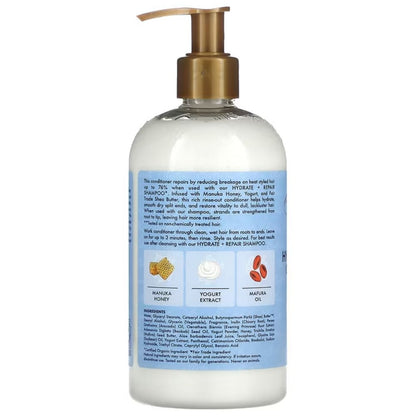 Shea Moisture Yogurt Hydrate &amp; Manuka Honey + Repair Conditioner 384ml - Todo - Curly Nest Spain