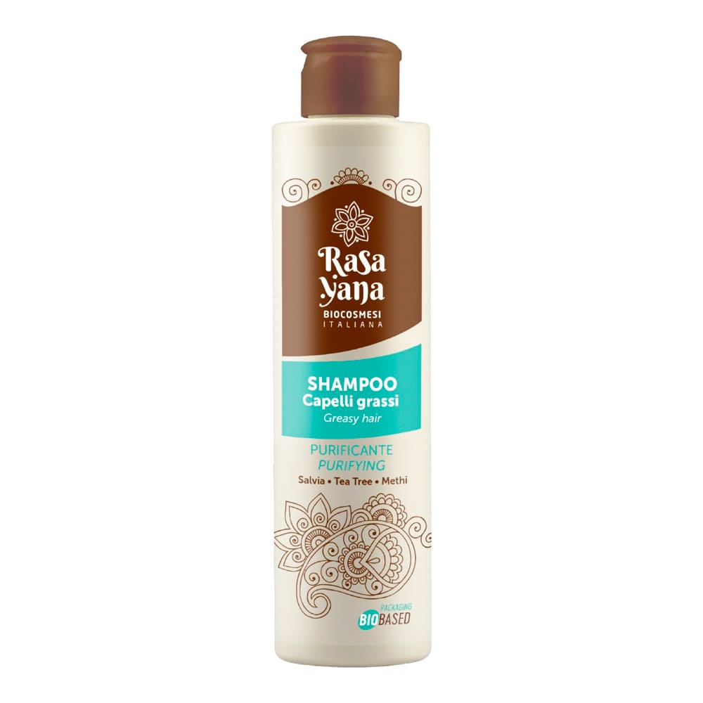 Rasayana Biocosmesi Oily Hair Shampoo 200ml - Champú desintoxicante - Curly Nest Spain