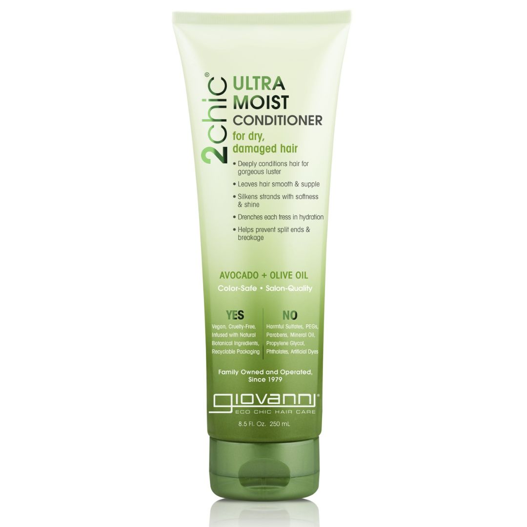 Giovanni 2Chic Ultra Moist Conditioner 250ml - Acondicionador hidratante - Curly Nest Spain