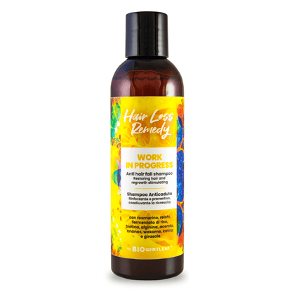 Bio Gentleaf Work In Progress Anti Hair Fall Shampoo 200ml - Champú suave - Curly Nest Spain