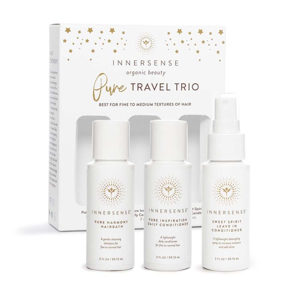 Innersense Pure Travel Trio - Set de cuidado capilar - Curly Nest Spain