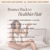 Bounce Curl Vegan Collagen Boosting Hair & Skin Gummies - Suplementos - Curly Nest Spain